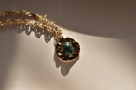 Malachite Protection Necklace
