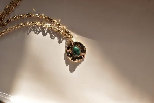 Malachite Protection Necklace