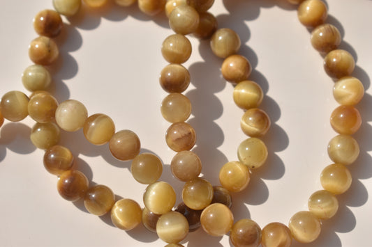 Honey Tigers Eye Crystal Bracelet